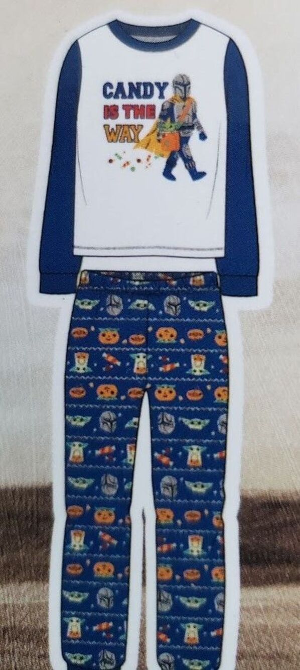 Star Wars Mandalorian HALLOWEEN Pajamas - MENS XL - NEW